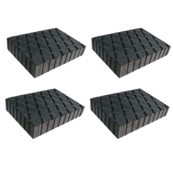 Car Lift Lifting Blocks Solid Rubber (Box of 4)