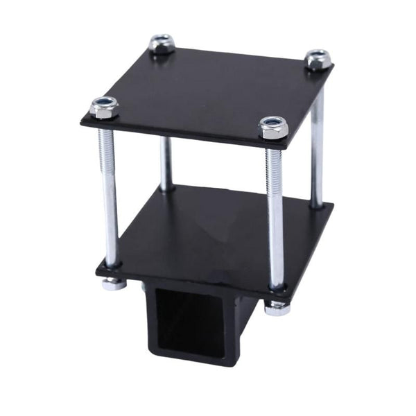 RV Bumper Hitch Receiver with Top Plate