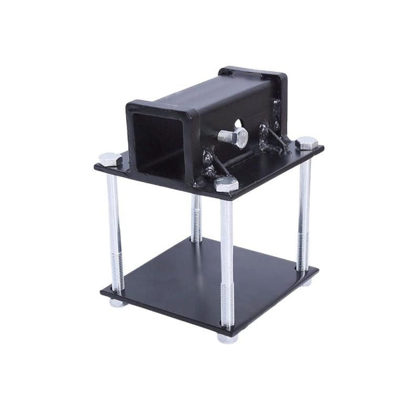 RV Bumper Hitch Receiver with Top Plate