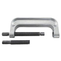Ball Joint - Long Forged C-clamp and Threaded Shaft