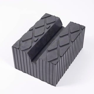 Pinch Weld Solid Rubber Lift Pads - Set of 4 – Extra Height 6-3/8" x 4-3/4