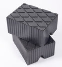 Pinch Weld Solid Rubber Lift Pads - Set of 4 – Extra Height 6-3/8" x 4-3/4