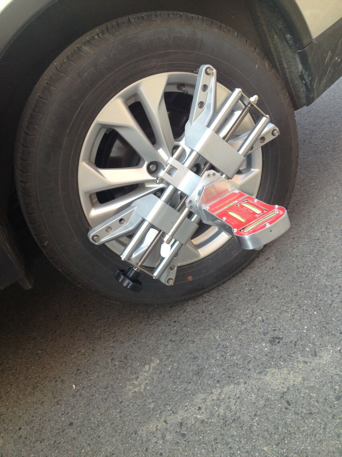 3D DSP Wheel Alignment Rack Tool for Camber Caster Gauge Adapter Rim C ...