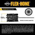 Brush Research BC20M180Z25 FLEX-HONE®, 0.787" (20mm) Diameter, 180 Grit, Zirconia Alumina #1525 Abrasive (Pack of 1)