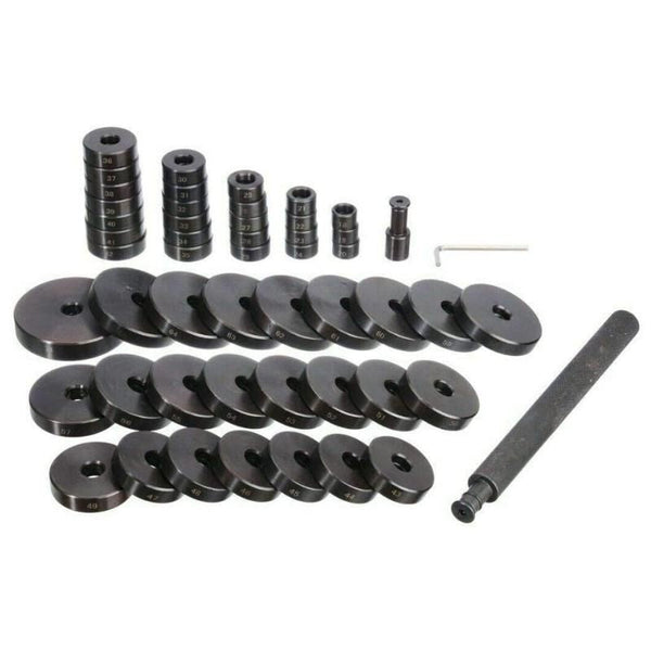 21-Piece Large Custom Built Bushing & Bearing Seal Driver Set For Hydraulic Press - WT04B1034
